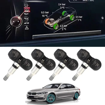 1 бр./4 бр. Сензор за налягането в гумите TPMS за BMW X5 [E70] X6 [E71] серия 5 [E60] от 