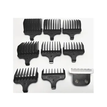 1X Т-образно острие на бръснач + 8X Употреба гребен за подстригване #1-#8,1/8