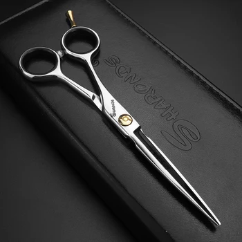 5,5 / 6 инча, 9cr13, фризьорски салон професионални ножици за подстригване на коса, японски стоманени ножици за подстригване на коса, аксесоари за интериора на makas
