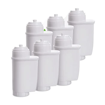 6ШТ Филтър за кафе на вода Подходящ за Siemens серия EQ, Siemens TZ70003, TCZ7003, TCZ7033, за Intenza BRITA, Филтър за вода Bosch