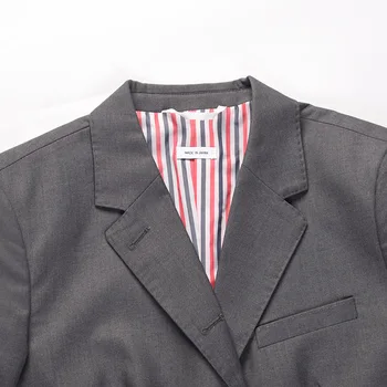 7210-Тениска в британския стил, с кръгло деколте, всекидневен костюм по поръчка с къс ръкав, мъжки trend костюм по поръчка, с къси ръкави