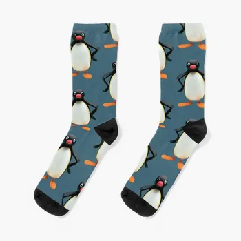 Angry Pingu Нови официални чорапи за продажба, коледни подаръци, луксозни Чорапи happy за мъже и жени