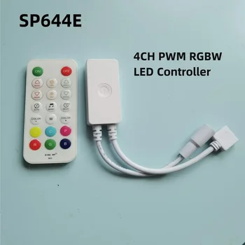 DC5-24V SP644E 4-канален PWM-контролер RGBW LED с дистанционно управление приложение Blue-зъб за led ленти RGBW