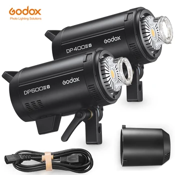 Godox DP400IIIV DP600IIIV DP600III-V Вградена Студийная Стробоскопическая Светкавица 2.4 G Wireless System X за фотография