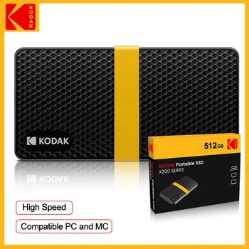 Kodak NVME SSD 2 tb Външен Твърд Диск M. 2 SSD 1tb 512 gb 256 gb Portbale HD Твърд Диск за Лаптоп PS4 PS5 Смартфон