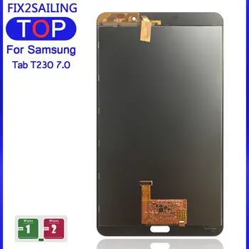 LCD Сензорен дисплей, Дигитайзер, Сензори, Пълна Подмяна на Лентата В Събирането За Samsung Galaxy Tab 4 7.0 SM-T230 T230