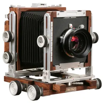 ShenHao TFC69-среден формат Камера на 120 филми, 6x9 см, помещение от черно орехово дърво