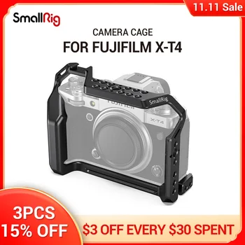 SmallRig fujifilm xt4 Camera Cage стенд за Фотоапарат FUJIFILM XT4 Облегающая Пълна Клетка С Отвори За резби за закрепване на башмаке small rig 2808