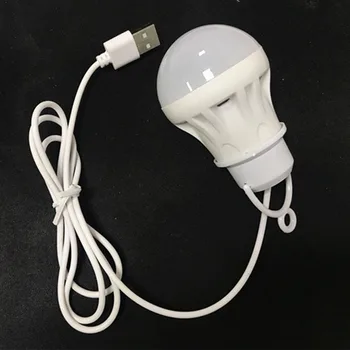 USB Led Лампа От 3 W Портативна Led Лампа 5 W Книгата Светлини 7 W Открит Къмпинг Светлина За Четене В помещението Лампа Энергосберегающая Спасителна Лампа