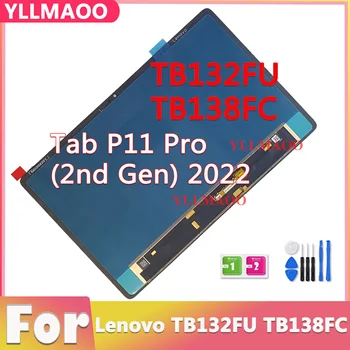 ААА +, За да Lenovo Xiaoxin Tab P11 Pro (2-ро поколение) 2022 TB138 TB132 TB132FU TB138FC Подмяна на Дигитайзер с докосване на екрана в събирането на