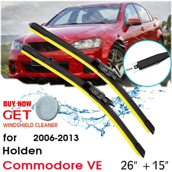 Автомобилна Четка за Чистачки За Предното Стъкло Гума Силикон Взаимозаменяеми Чистачка За Holden VE Commodore 2006-2013 LHD/RHD 26 