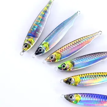 Аксесоари за риболовни примамки 10 г 15 г, 6 цвята метална мормышка, плаващи примамки за риболов на гольяна