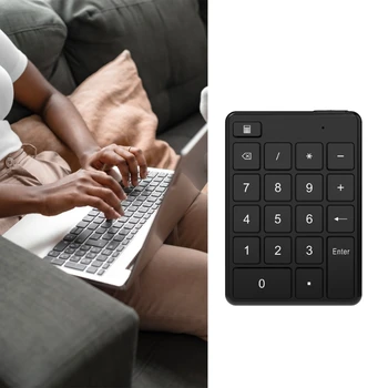Безжична цифрова клавиатура Цифровата клавиатура Mini Numpad, съвместима с Bluetooth