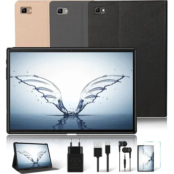 Глобалната версия на Yestel T5 Tablet 10.1-инчов Восьмиядерный Таблетка 4 + 64 GB капацитет 6000 mah Tablete PC 120 Hz 2.5 K LCD дисплей Черен Таблет Android 11