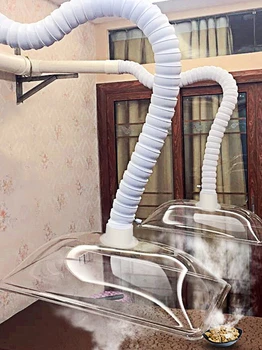 Гъвкави тръби дымоудаляющего фен POM за запояване, аспиратор заваръчен дим, Квадратен Кръг качулка
