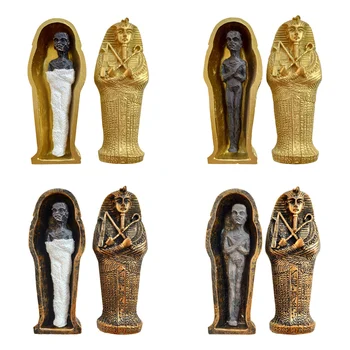 Египетският фараон Кралицата на Мама, за Ковчег, За Мумии на Пирамидата на Хеопс Магически Подпори Жертвеното Заклинание Украшение от смола Статуя на Аксесоари За украса