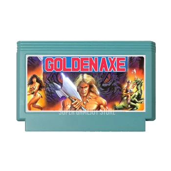 Игри касета Golden Axe III за конзоли ФК, 60 контакти, 8-битов касета за игри