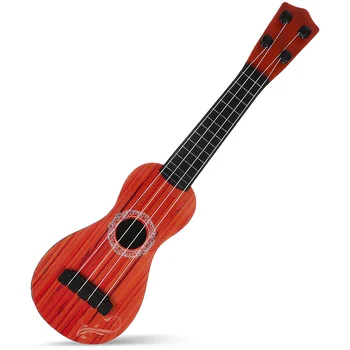 Китара 38 см, имитация на Хавайска китара, играчка, 1 бр., Тренировъчен музикален инструмент, модул за обучение на детето