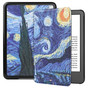 Кожен калъф за Amazon All-new Kindle 2022 Освобождаването на 6-инчов Твърд PC 11-то поколение под формата На Миди Водоустойчив Защитен калъф за четец на електронни книги