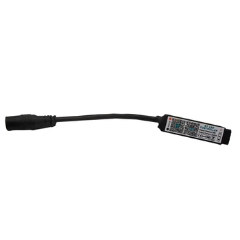 Мини RGB Bluetooth-съвместима led контролер DC12V 24VMusic Led за 2835 5050 led ленти APP Led Controller