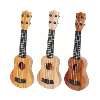 Мини пластмасова Хавайска китара с 4 струни, класическа китара, акустичен инструмент за начинаещи, детски музикални инструменти, играчки за деца Star U9H0