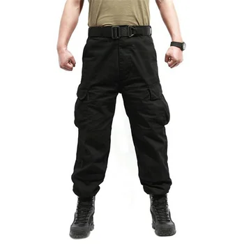 Нови военни Мъжки камуфляжные панталони с много джобове, функционални камуфляжные тактически товарни армейските гащеризони, панталони, мъжки дрехи