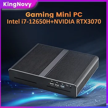 Новият Intel i9 Mini PC Gamer i7 12650H С Дискретна графика NVIDIA RTX 4060 3060 RTX3070 Windows 11 Настолен геймърски десктоп Компютър WiFi6