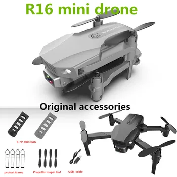 Оригинални аксесоари за дрона R16 Батерия 3,7 На 800 ма, нож перка, USB-кабел за квадрокоптера R16, Резервни части за дрона R16