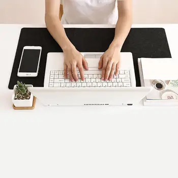Подложка за офис компютър, бюро, модерен тенис на подложка за мишка, подложка за лаптоп от вълна, филц