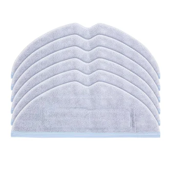 Сменяеми кърпички за почистване на дрехи от микрофибър за Roborock T7S T7S Plus S7 Аксесоари за прахосмукачка, 6 бр
