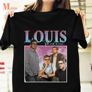 Тениска Louis Theroux Homage, риза директор на документалиста, риза журналист Теру, Риза Луи Теру за феновете