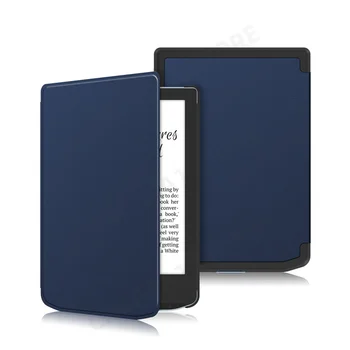 Тънък калъф-книжка с панти капак За PocketBook Стих Pro 629 634 2023, 6-инчов smart-калъф за електронни Книги с твърд корпус, Автоматичен режим на заспиване/Събуждане