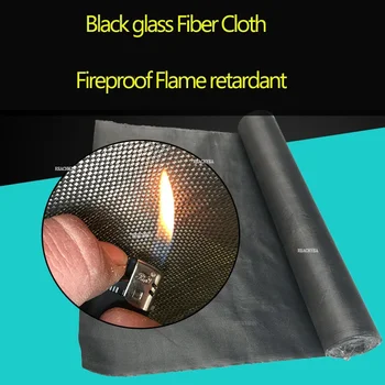 Черна тъкани от стъклени влакна с висока плътност, огнезащитни материали за преградни стени, топло - и холодоизоляционные текстилни тапети