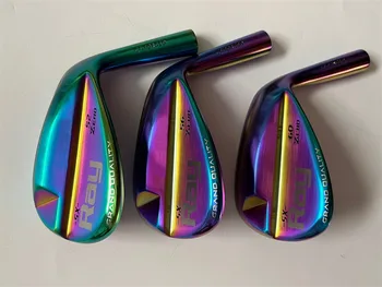 Чисто Нови Голф-Стика Ray SX ZERO Wedges Ray SX Golf Wedges Rainbow 48/50/52/54/56/58/60 Градуса Стоманена Пръчка S200 С Главоболие Капак