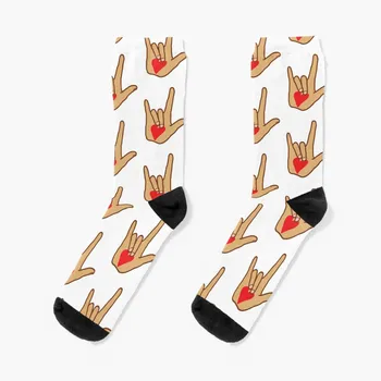 Чорапи за ръце на американския език на знаците на Любовта, баскетболни сладки чорапи, нови чорапи In's, Чорапи за момичета, мъжки