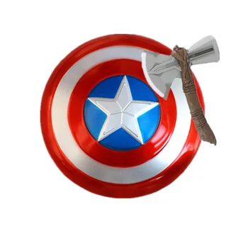 Щит на Капитан Америка и чук Тора, брадва Тора, подпори за эндшпиля Marvel Отмъстителите, страхотни подаръци за Хелоуин