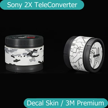 За Sony 2X Tele-Converter Етикет Върху Кожата Vinyl Амбалажна Филм Защитен Стикер Защитно Покритие 2 X ТелеКонвертер