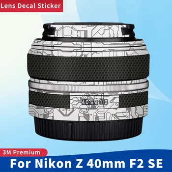 За обектива на камерата Nikon Z 40 мм F2 SE Защитно фолио за защита на кожата от чесане, защитен стикер за тялото Z40 F / 2 Z40 /F2
